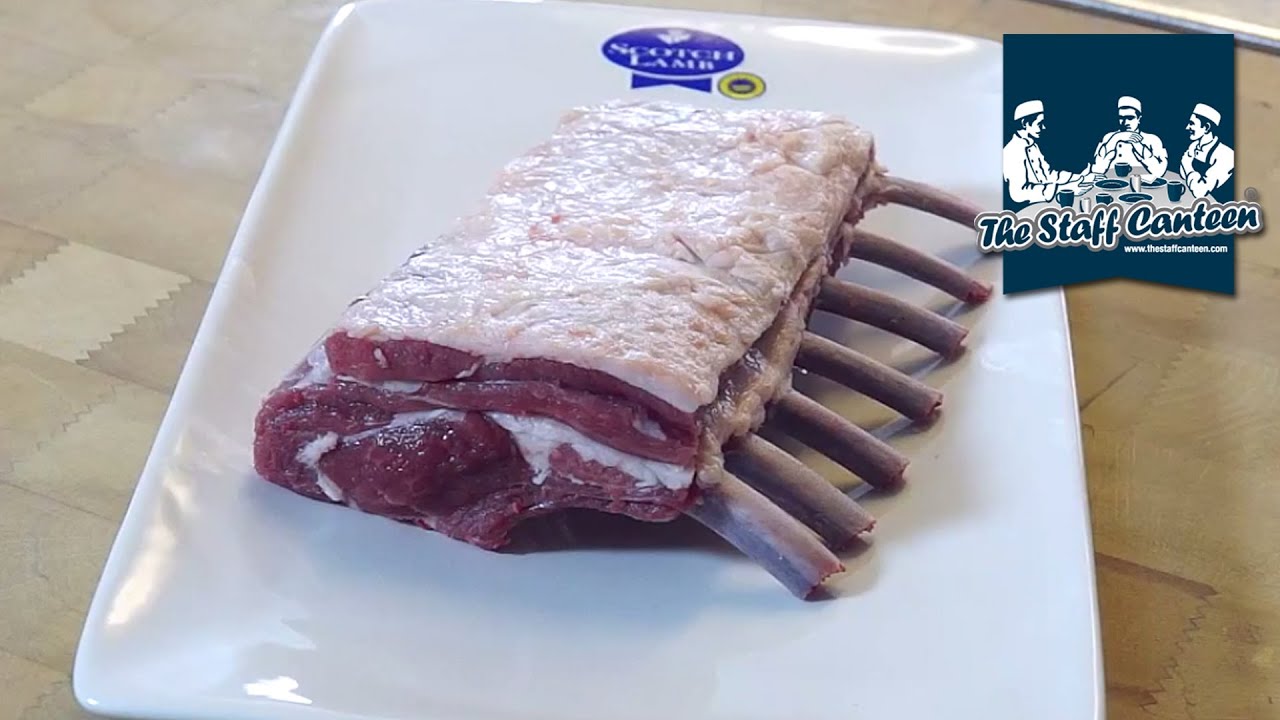 How to prepare best end of lamb from a Scotch Lamb rack