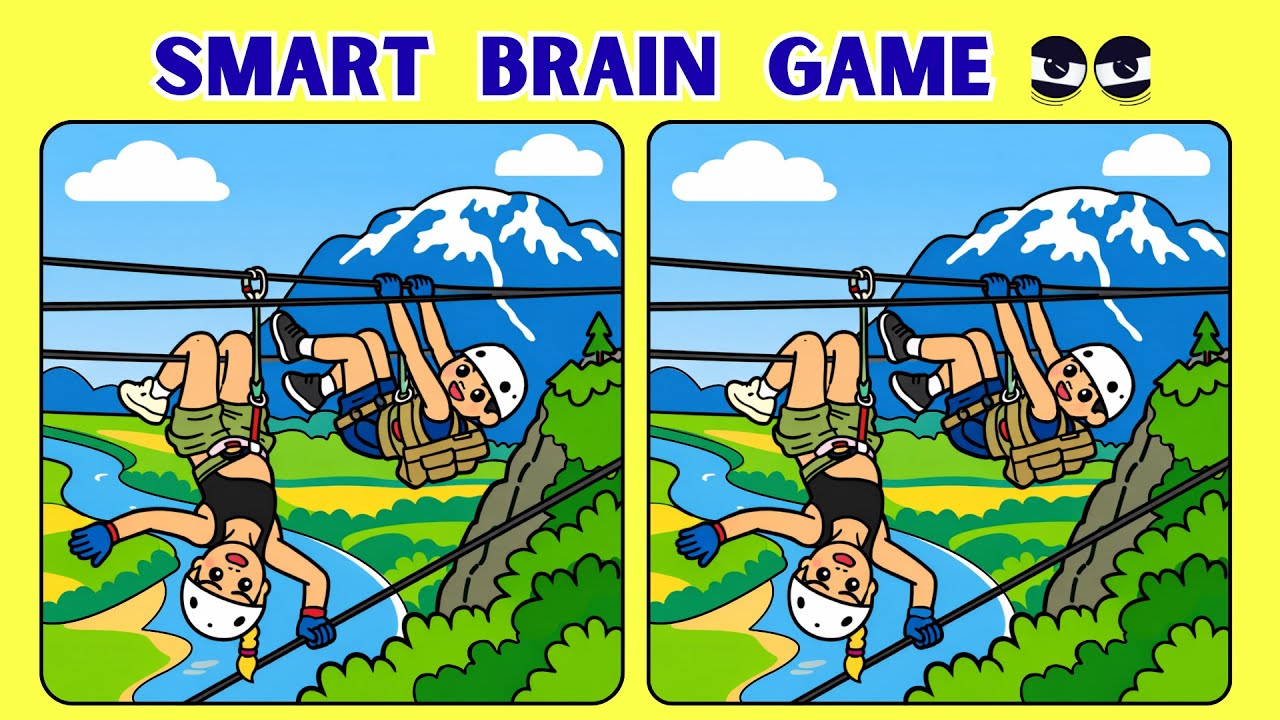 Can You Spot All the Differences? 😮 | Brain Game Challenge