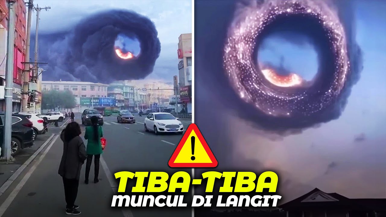 Penampakan Hal Misterius di Langit Ini Menggemparkan Dunia dan Bikin Warga Disana Kabur Semua.. 🛸🛸