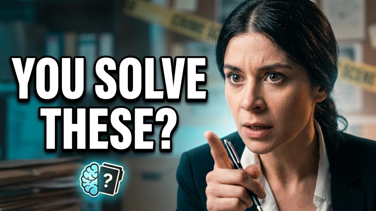 Only a Genius Can Solve These 5 Cases 🧠✅
