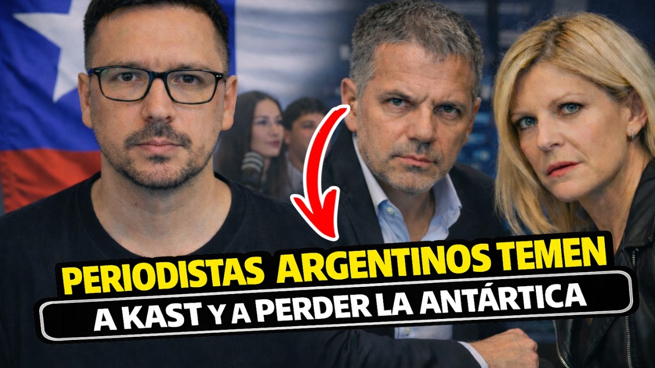 PERIODISTAS ARGENTINOS TEMEN A KAST Y A PERDER LA ANTÁRTICA