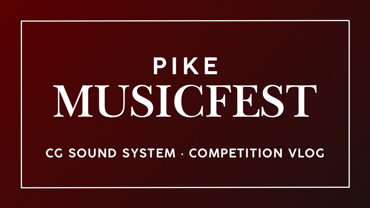 Pike Musicfest 2026 (Comp Vlog) | February 14th, 2026