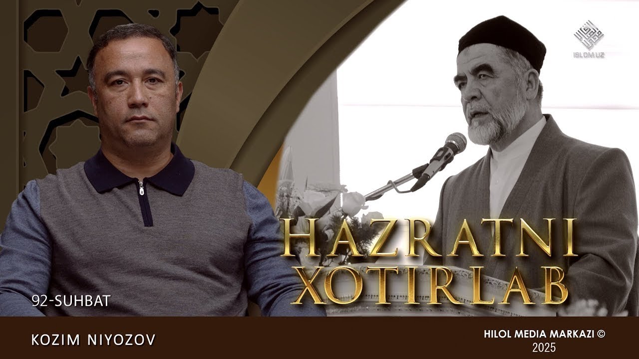 HAZRATNI XOTIRLAB | KOZIM NIYOZOV