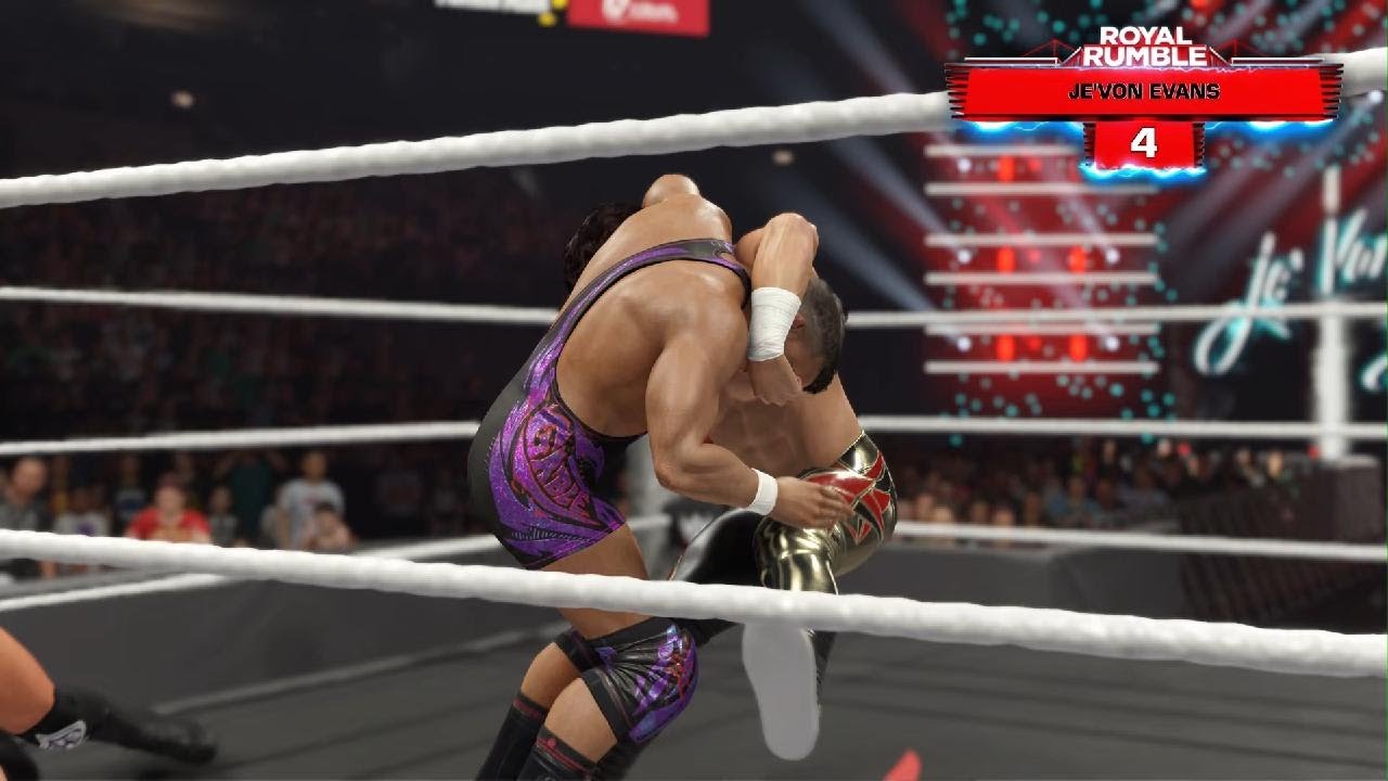 WWE 2K25 20 man rumble