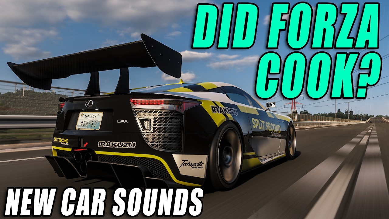 В FORZA HORIZON 6 ЗВУКИ НОВЫХ АВТОМОБИЛЕЙ ПРОСТО ПОТРЯСАЮЩИЕ!