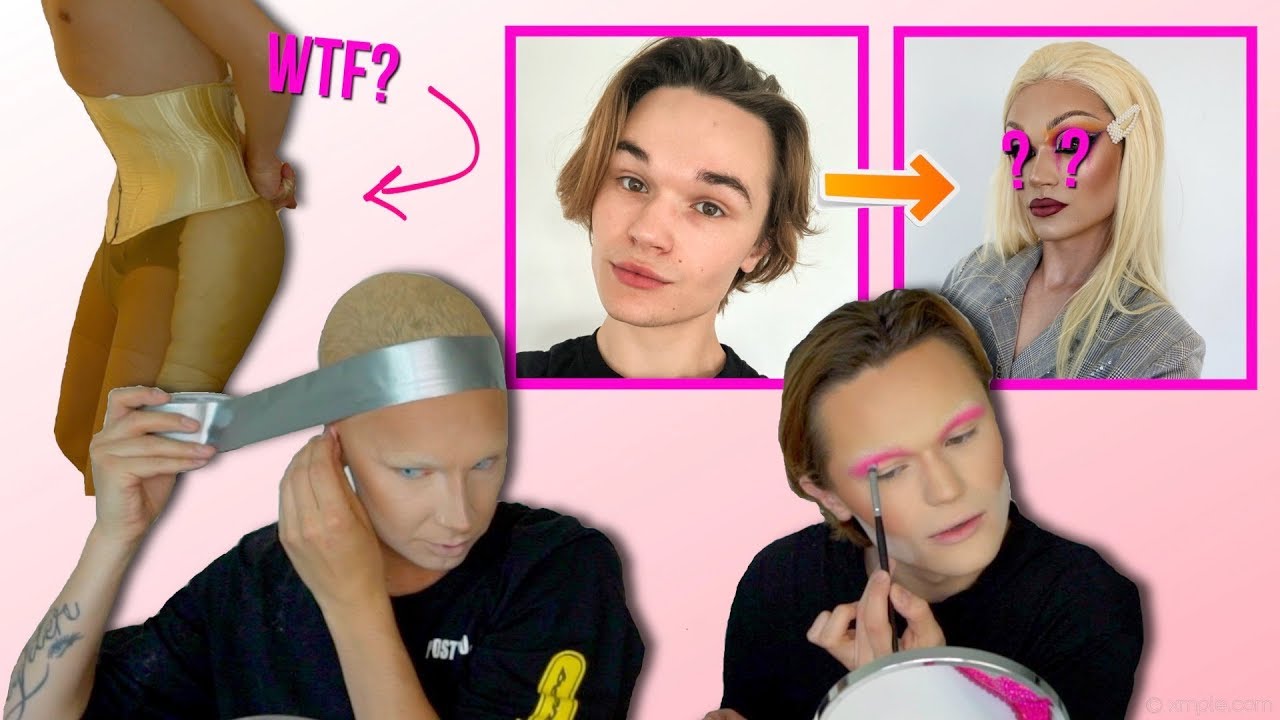 EXTREM DRAG TRANSFORMATION | Grwm ft. Linus Mauritz