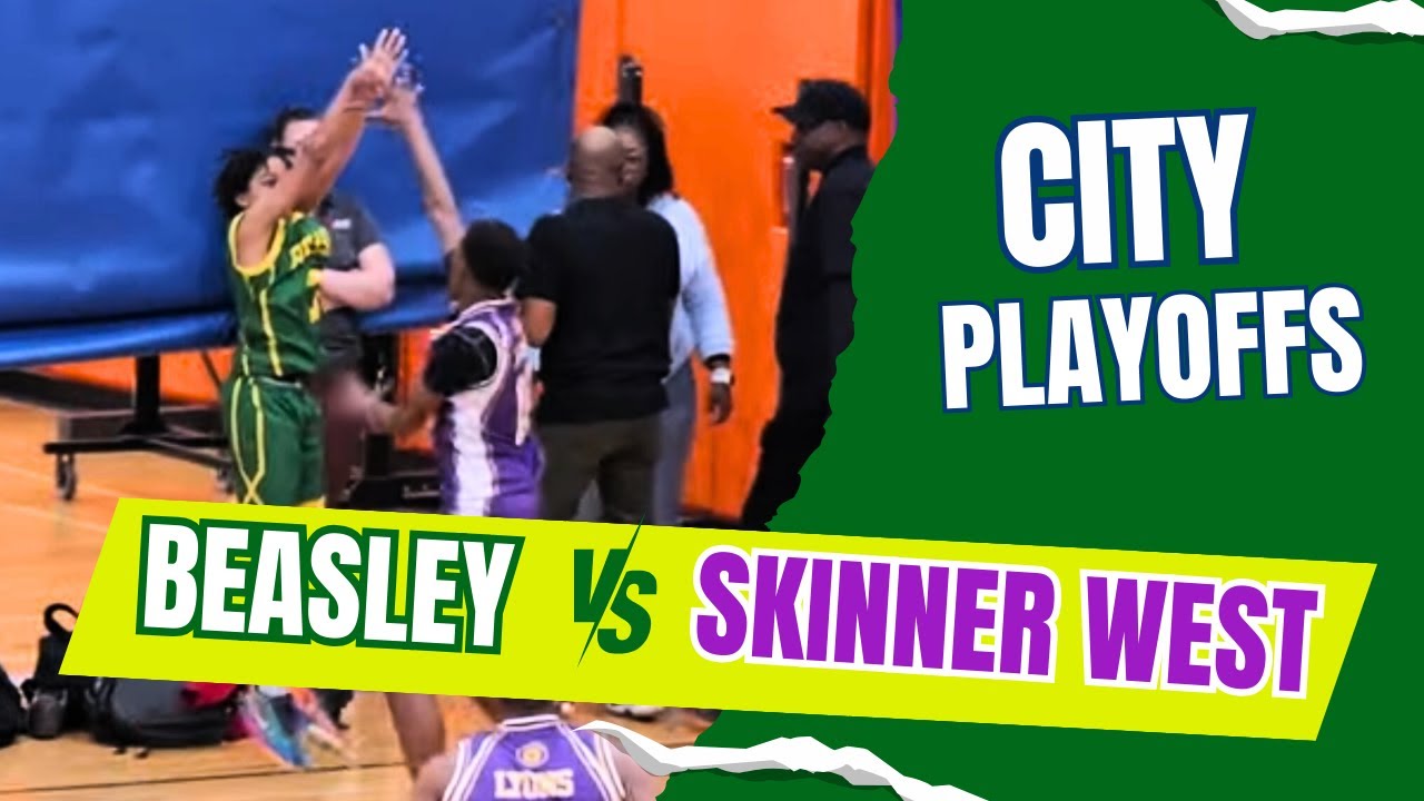 BASKETBALL CITY PLAYOFFS - Beasley vs. Skinner West - 7th-8th Grade