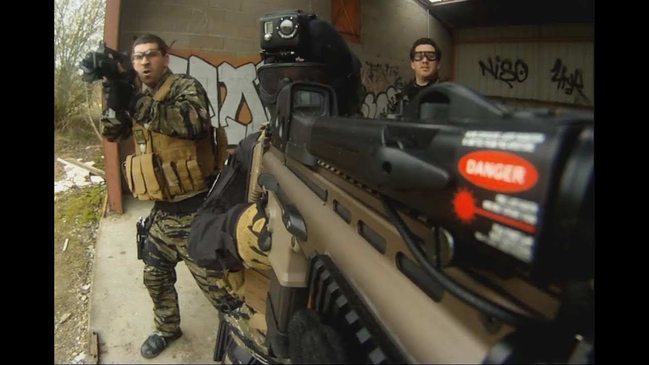 (Airsoft Game) 04/03/12 ; GOSA Airsoft Team ; Ymeray ; GoPro Hero2