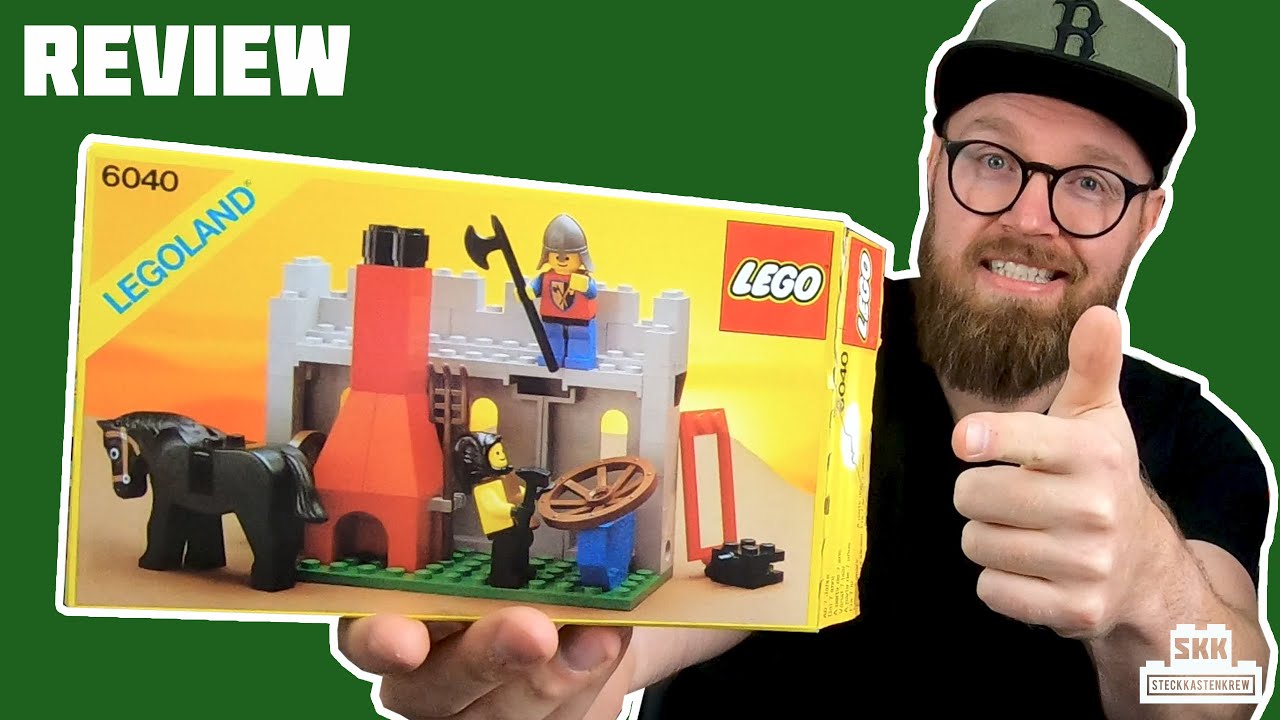 LEGO® 6040: die mittelalterliche Schmiede von 1984 [Review]
