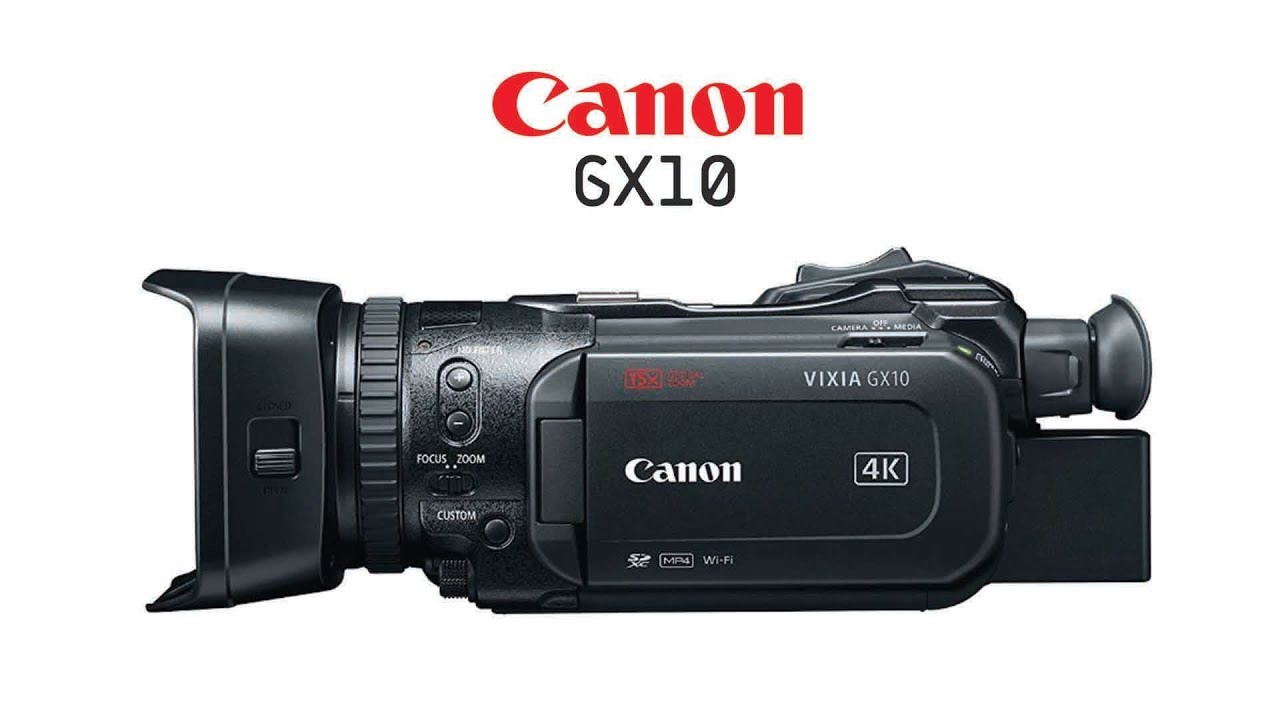 Canon Legria GX10 - budowa oraz funkcje / review