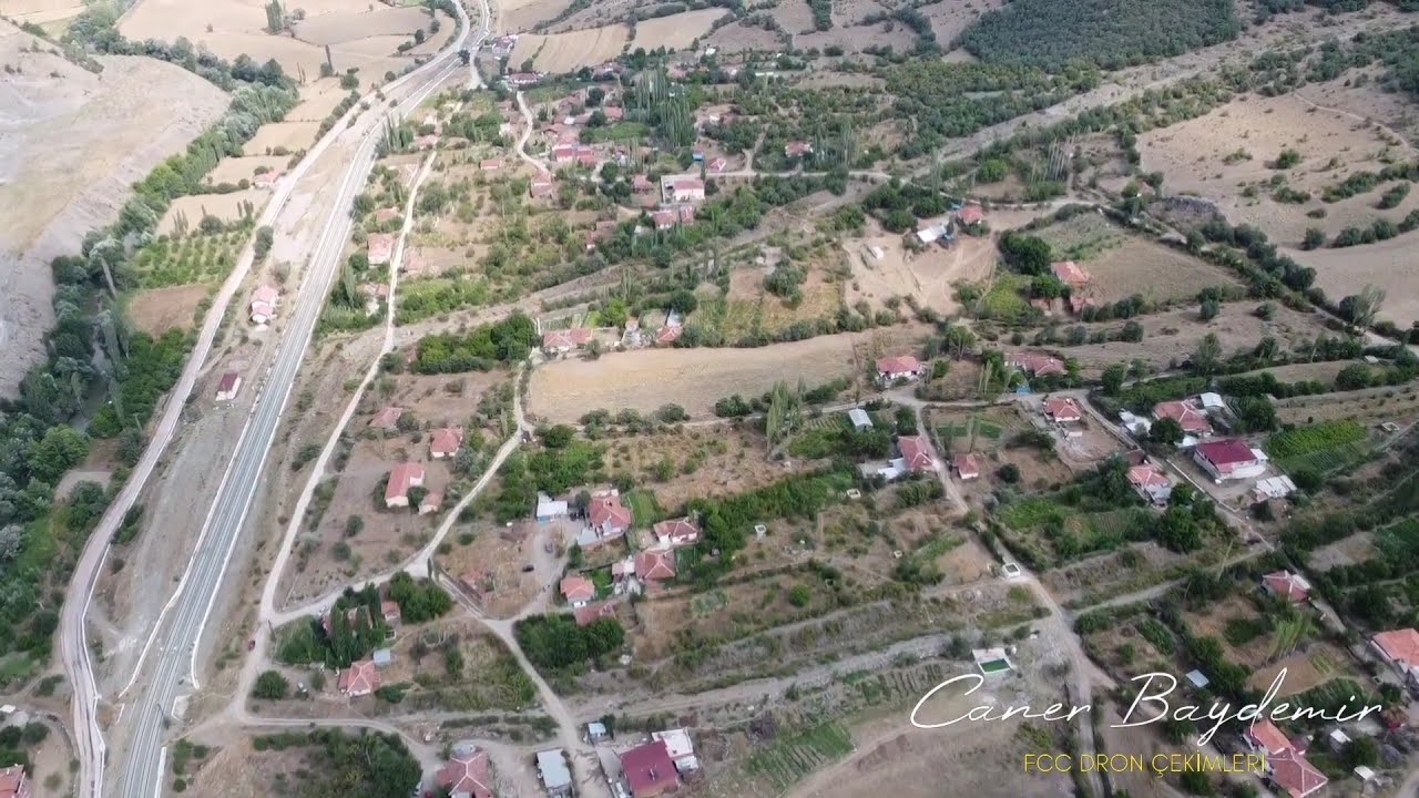 TOKAT TURHAL SAMURÇAY KÖYÜ DRON ÇEKİMLERİ