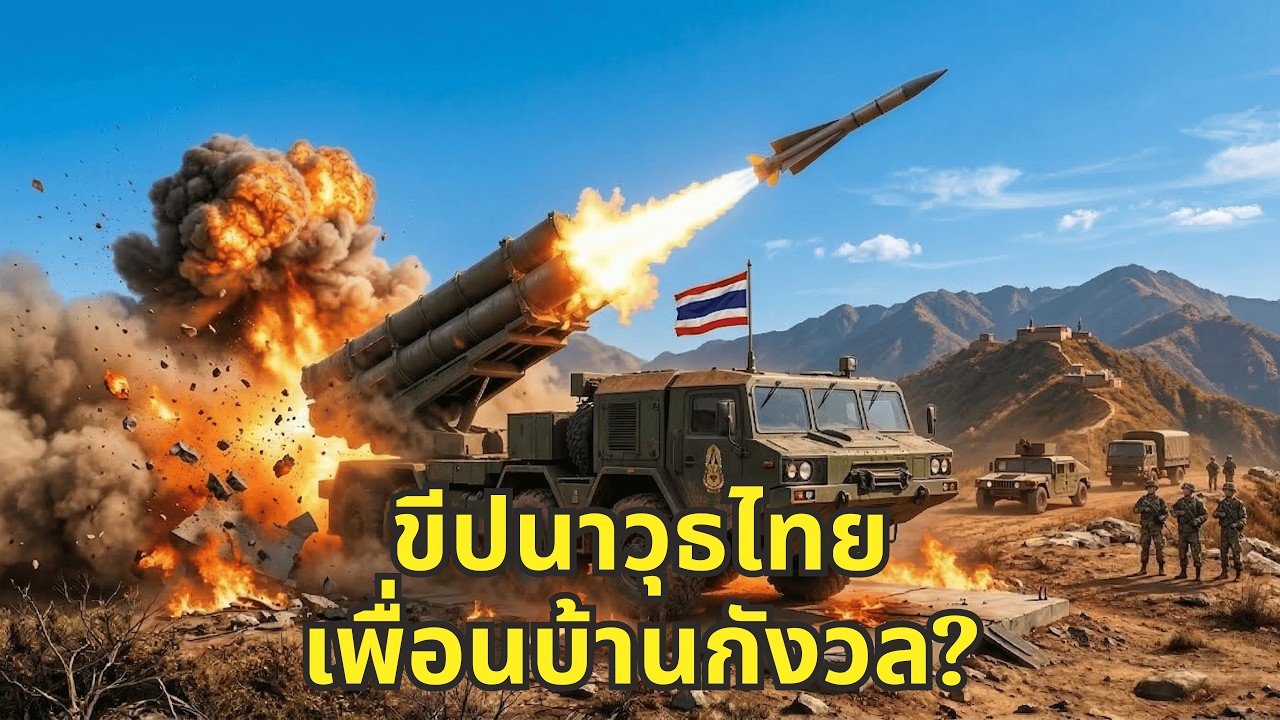 ความได้เปรียบเชิงยุทธศาสตร์: เหตุใดขีปนาวุธสมัยใหม่ของไทยจึงทำให้กองทัพประเทศเพื่อนบ้านหวาดหวั่น?