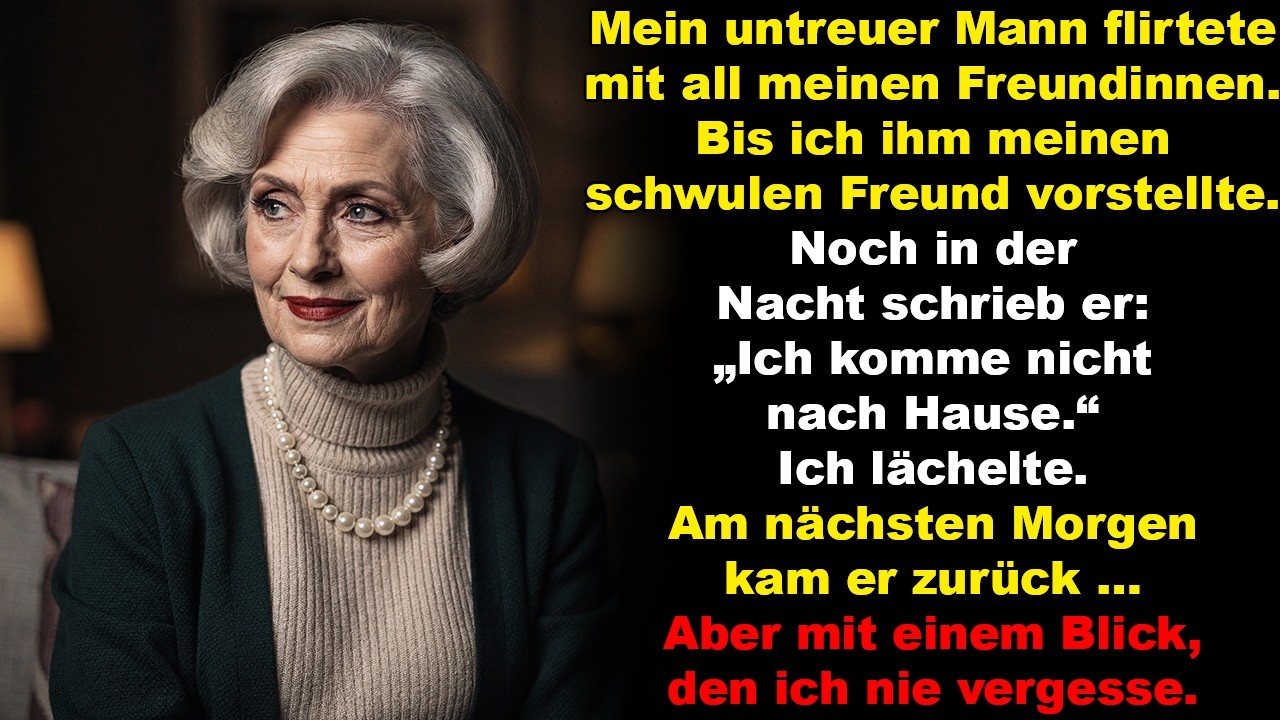 Mein untreuer Mann flirtete mit all meinen Freundinnen bis ich ihm meinen schwulen Freund vorstellte