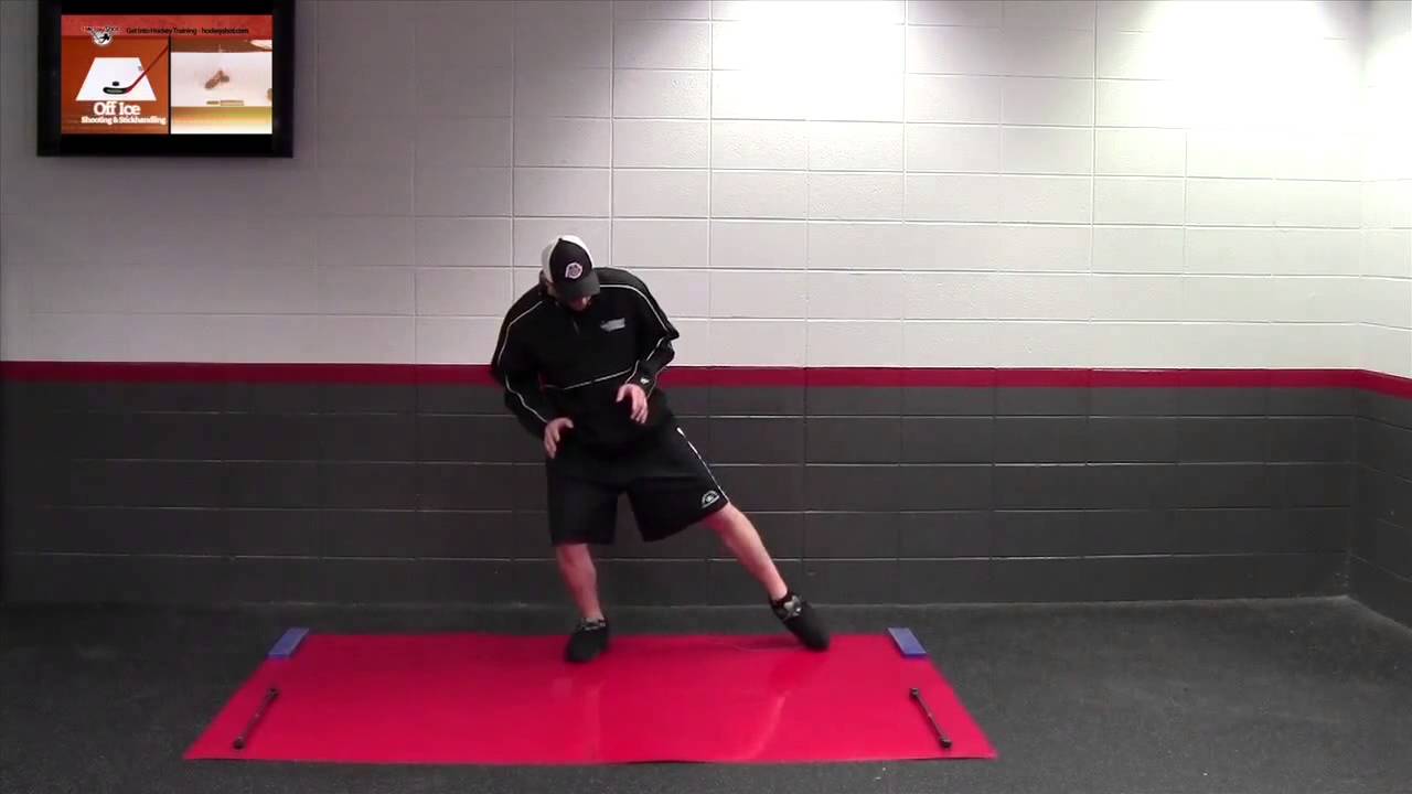 G1 Extreme Hockey Slide Board - Drills Part 1
