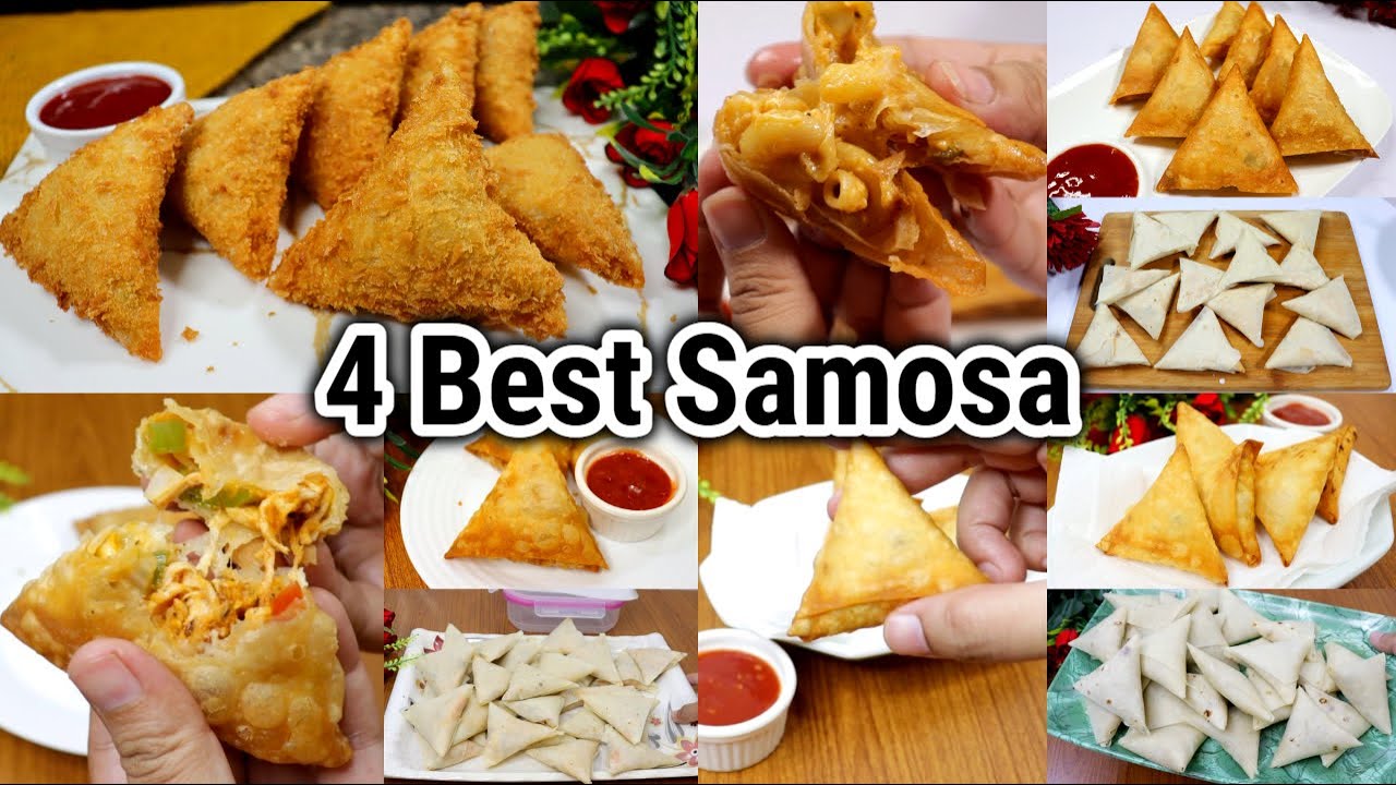 4 Delicious Samosa Recipes Ramadan 2023 | Ramadan Special Samosa Recipes | Make & Freeze