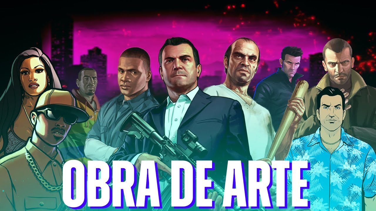 GTA É UMA OBRA DE ARTE