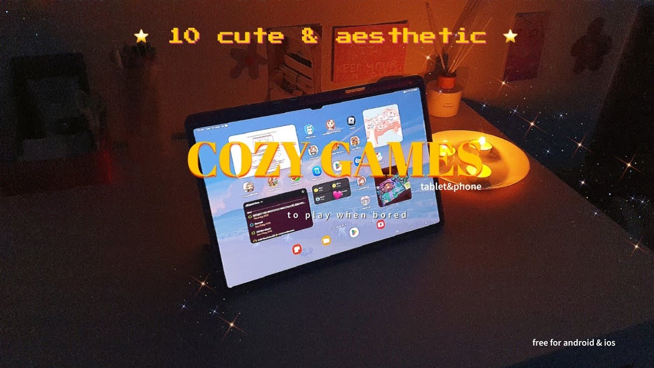 COZY/RELAXING mobile GAMES to play when you BORED for ios and android (FREE)✨️🌿🫧