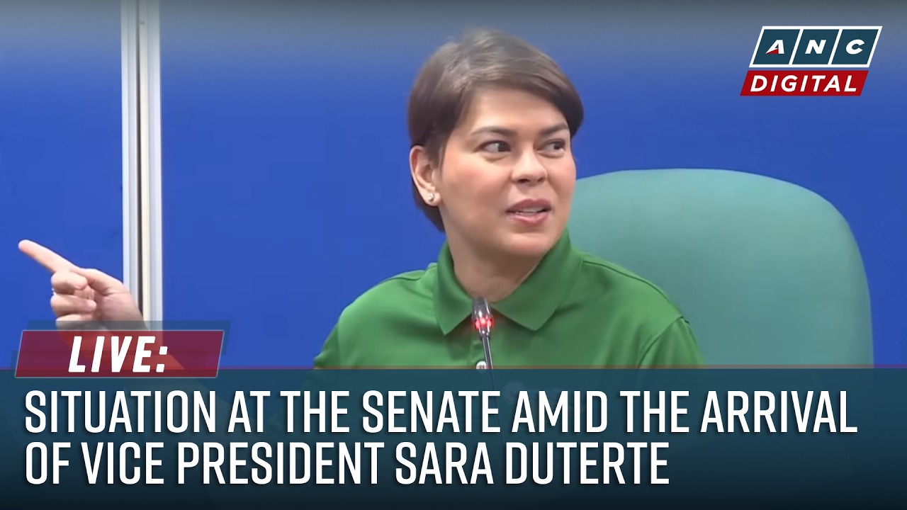 LIVE: Situation at the Senate amid the arrival of VP Sara Duterte | July 7, 2026