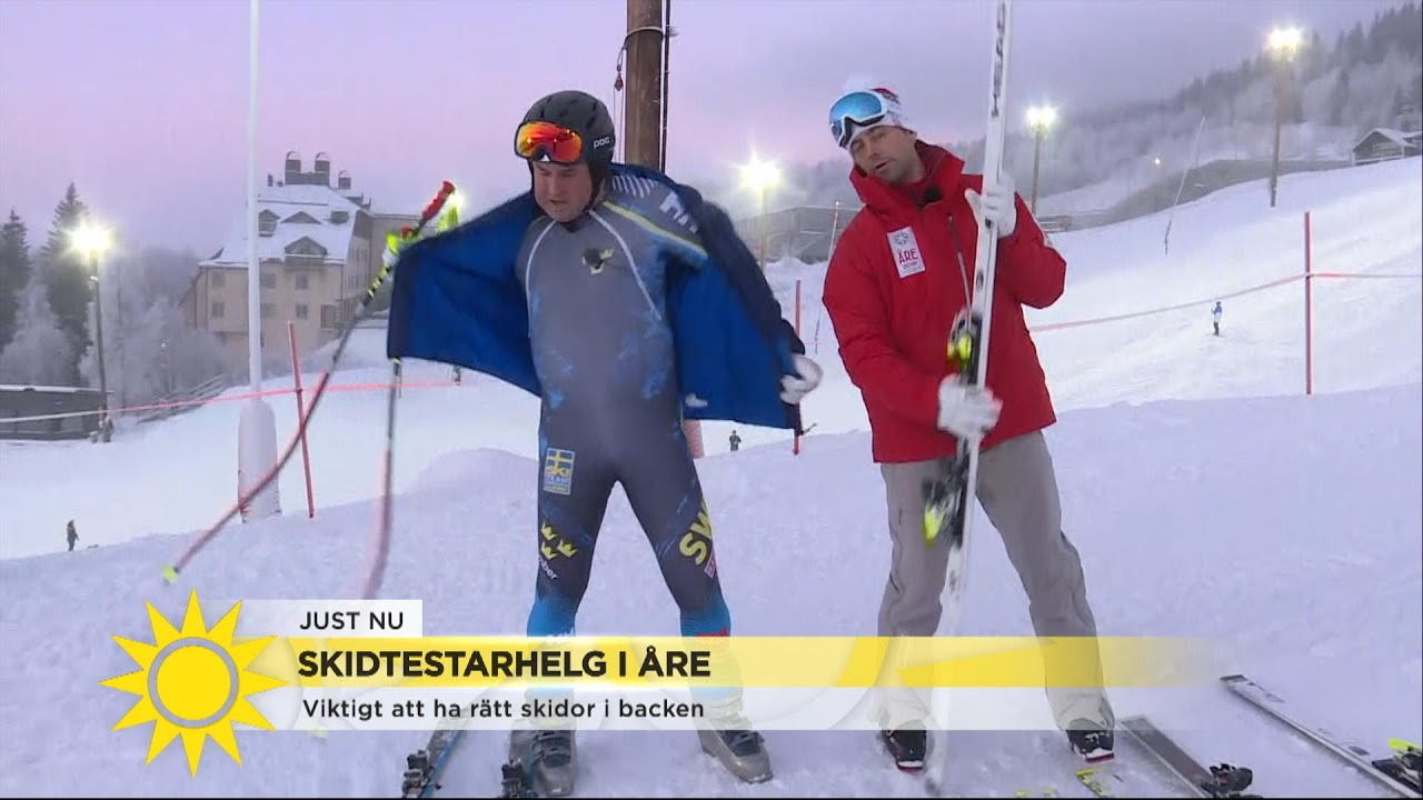 Skidtest i Åre - vilka är det som gäller? - Nyhetsmorgon (TV4)