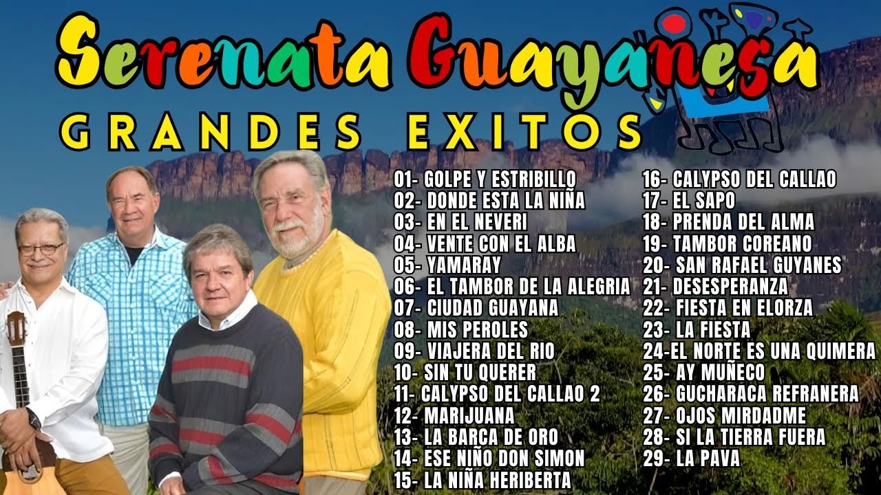 Serenata Guayanesa – Grandes Éxitos Folklóricos #venezuela #musicavenezolana #folklore