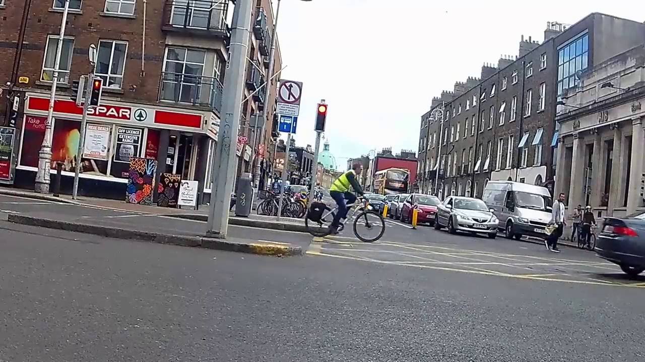 Cycling through Dublin - St Stephens Green to Ranelagh