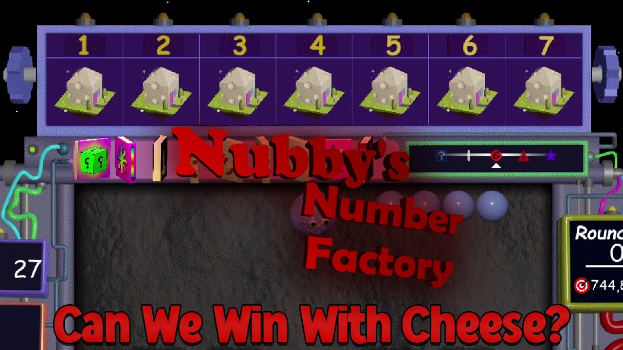 Chasing The Win With Cheese | Nubbys Number Factory