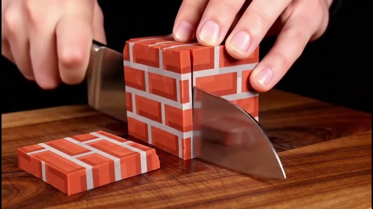 ASMR Minecraft Block Cutting to Fall Asleep to for 1 Hour