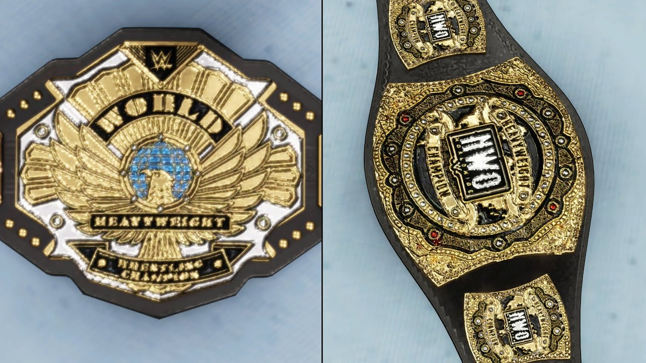 WWE 2K24: 15 Of The BEST Custom Championships EVER
