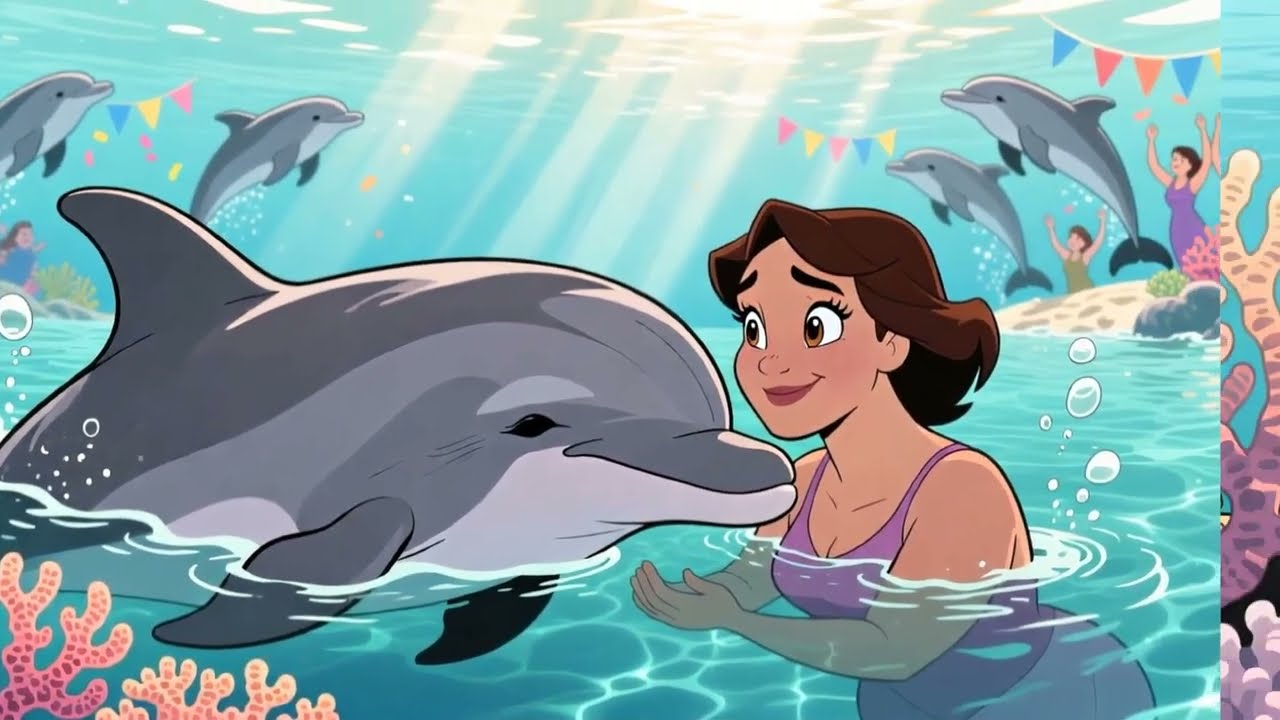 Coral's Unique Echo A Dolphin's Gift | Animated Kids Story | Animal Stories