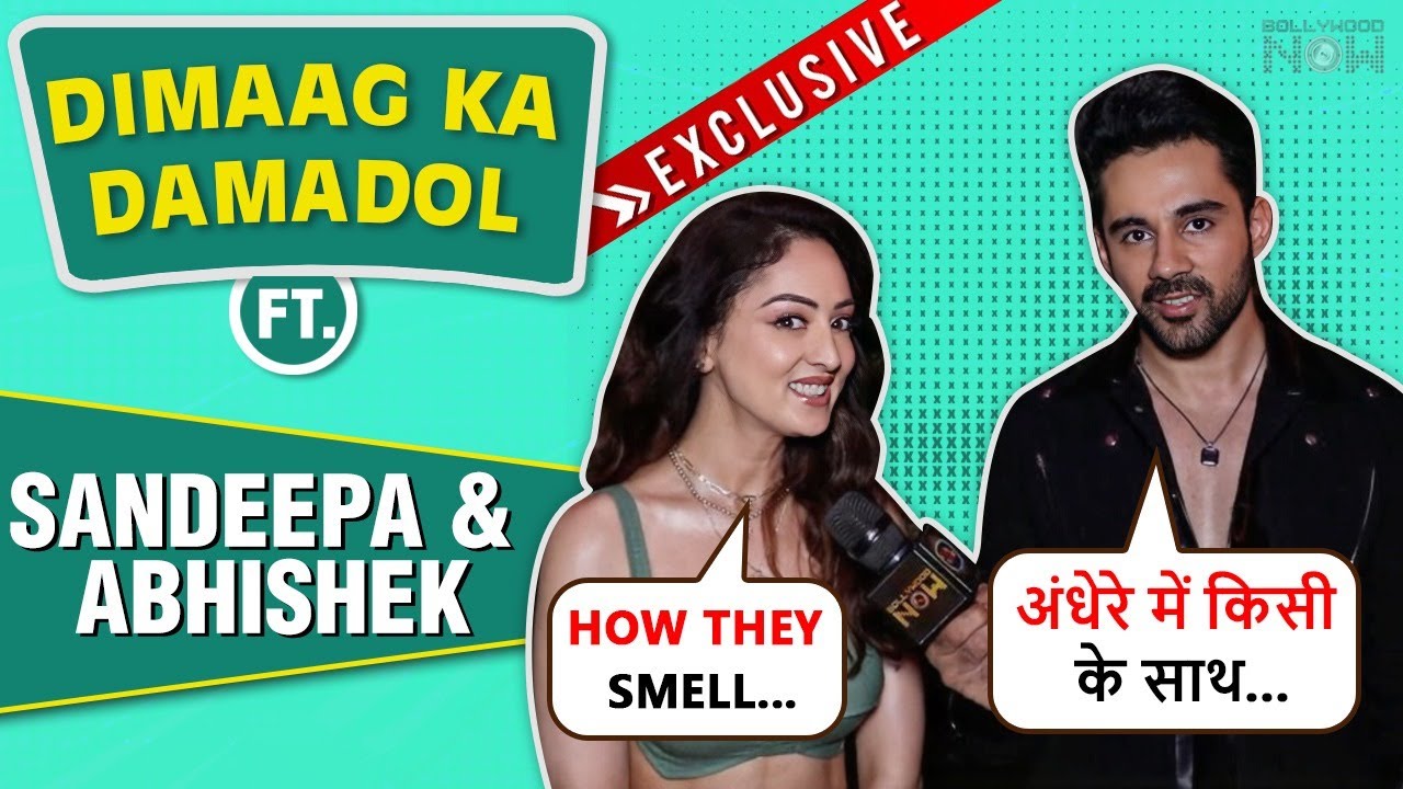 Hotel Se Towel...Sandeepa Dhar & Abhishek Bajaj Reveal Secret | Dimaag Ka Damadol | Exclusive