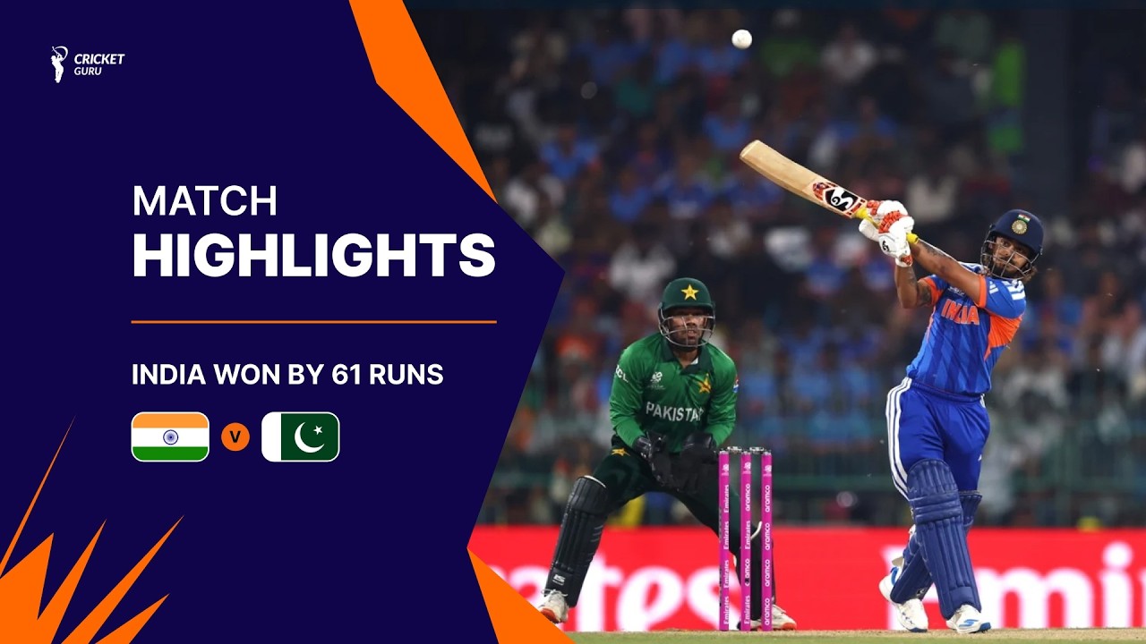 India vs Pakistan Match Highlights | T20 World Cup 2026