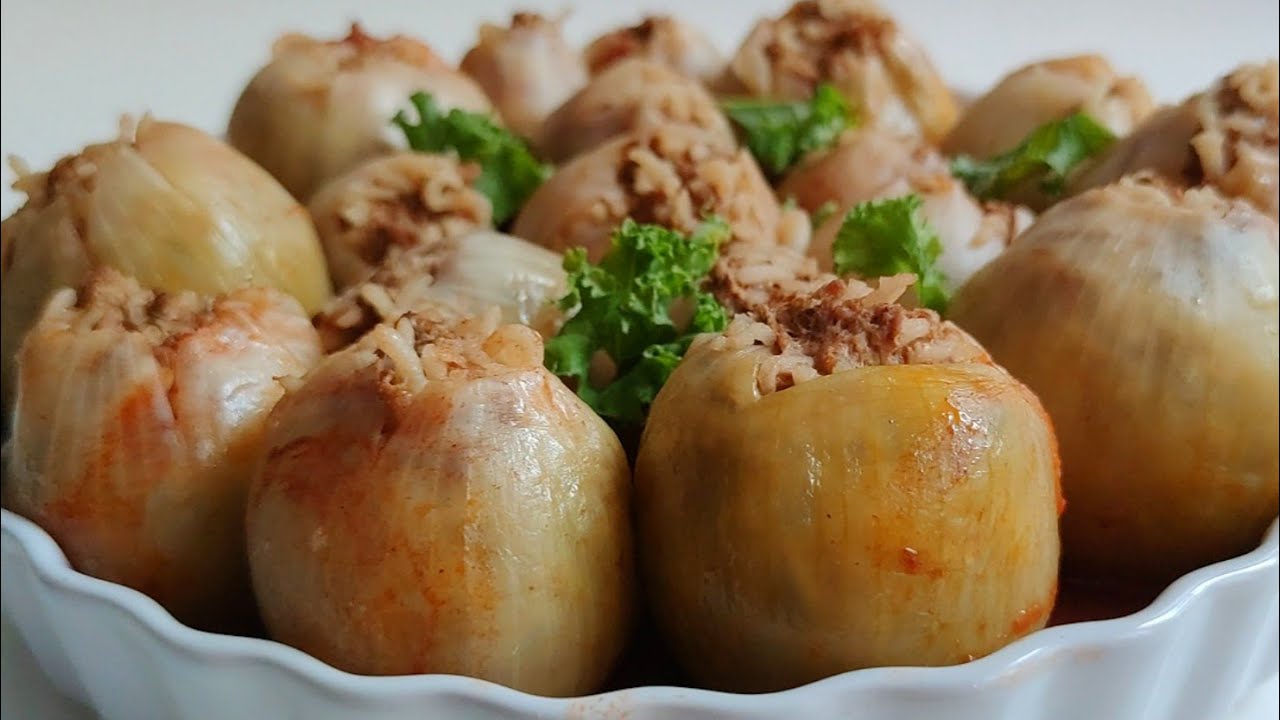 Sogan Dolma | Stuffed Onions