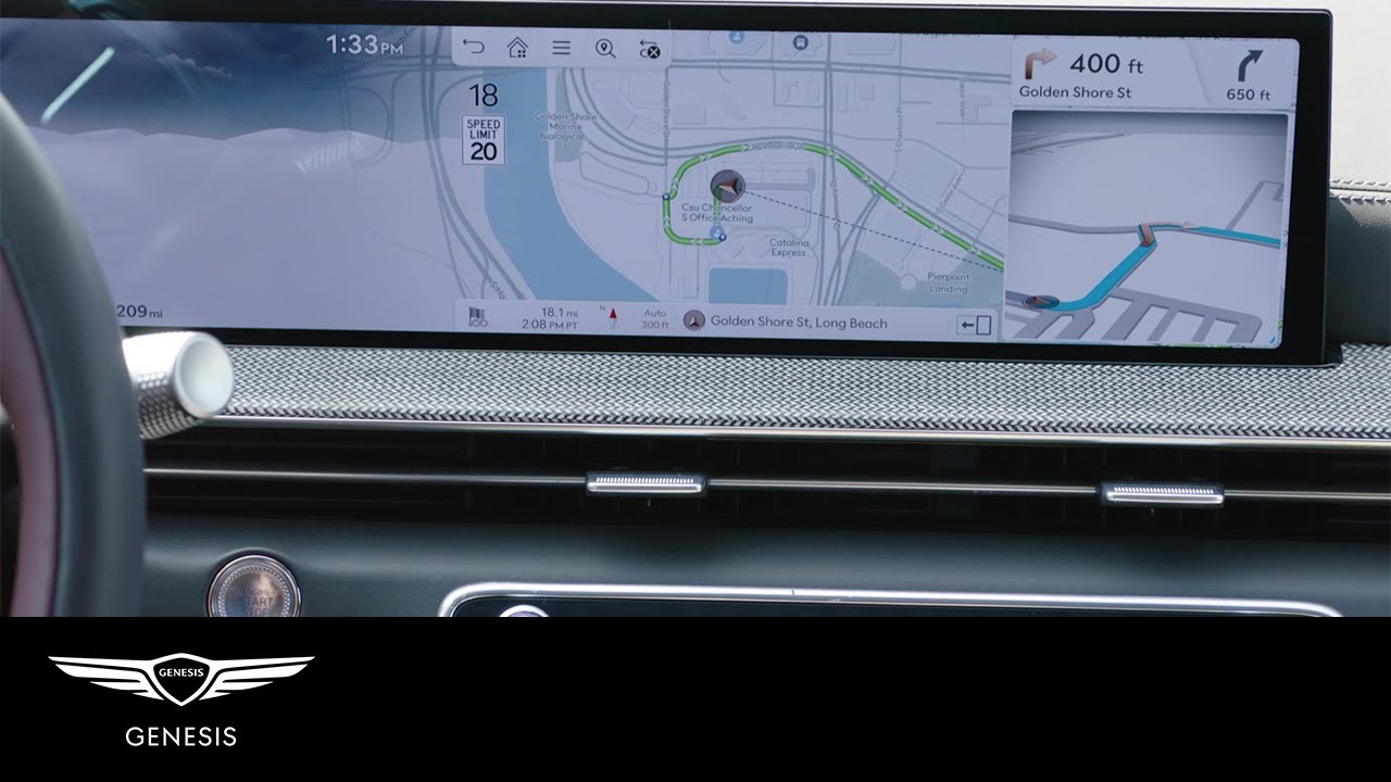 How to Use Navigation Map View | 2026+ GV80 | How-To | Genesis USA