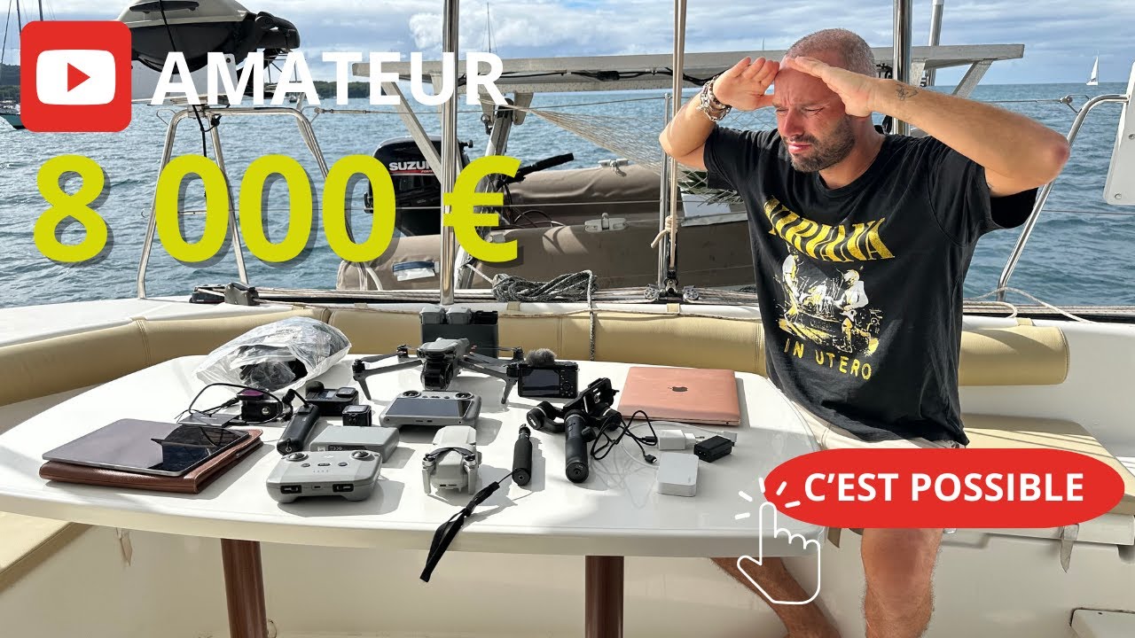 🌴 DEVENIR YOUTUBEUR DANS LES CARAÏBES : NOTRE MATÉRIEL À BORD DU CATAMARAN ! 🎥⛵ Episode 51