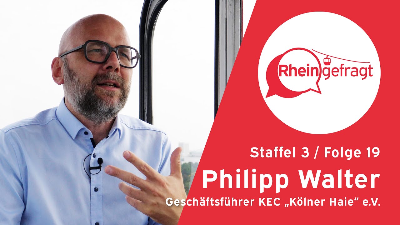 Er ist der Dompteur im Haifisch-Becken: Geschäftsführer der Kölner Haie, Philipp Walter - S3/E19