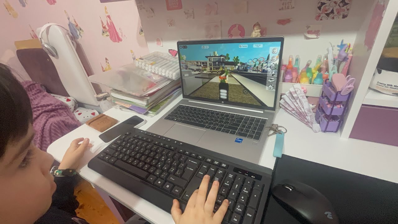 Roblox  oynadım @natavanbanu nuj evində 🤩😍