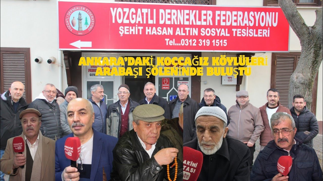Yozgat Sarıkaya Koçcağız köylüleri,memleket hasreti giderdi hem de birlik ve beraberlik mesajı verdi