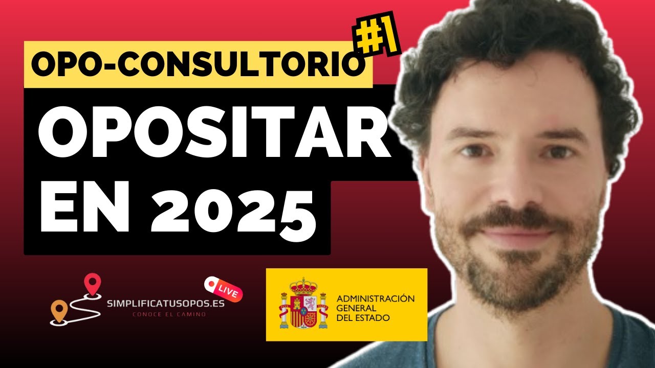 ✍️ OPO-Consultorio en directo | Lo que debes saber para OPOSITAR EN 2025 - AGE y S. Social