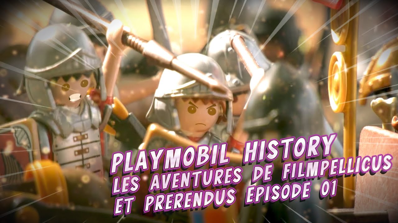 PLAYMOBIL HISTORY L'attaque des Gaulois ! (la Guerre des Gaules Épisode 01)