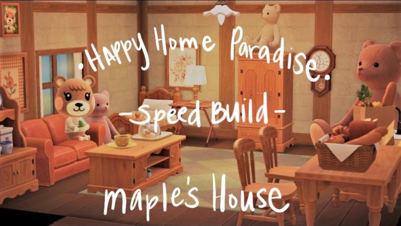 Happy Home Paradise//Maple's House//Speed Build