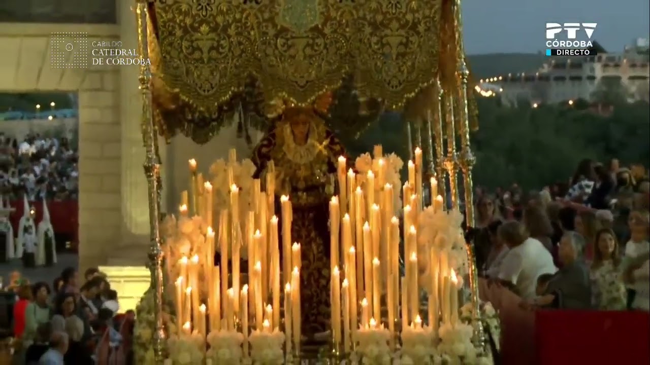 Virgen de la Encarnación (El Amor) en Carrera Oficial | Córdoba 2022