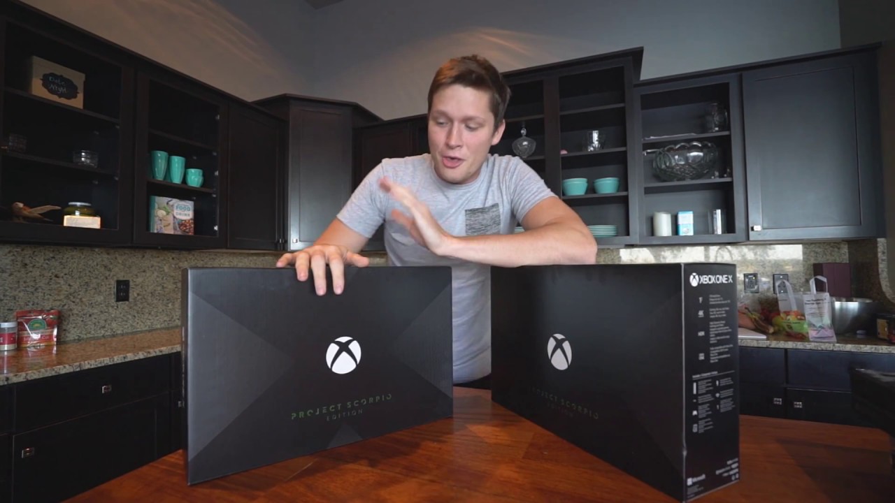 XBOX ONE X PROJECT SCORPIO EDITION UNBOXING + GIVEAWAY
