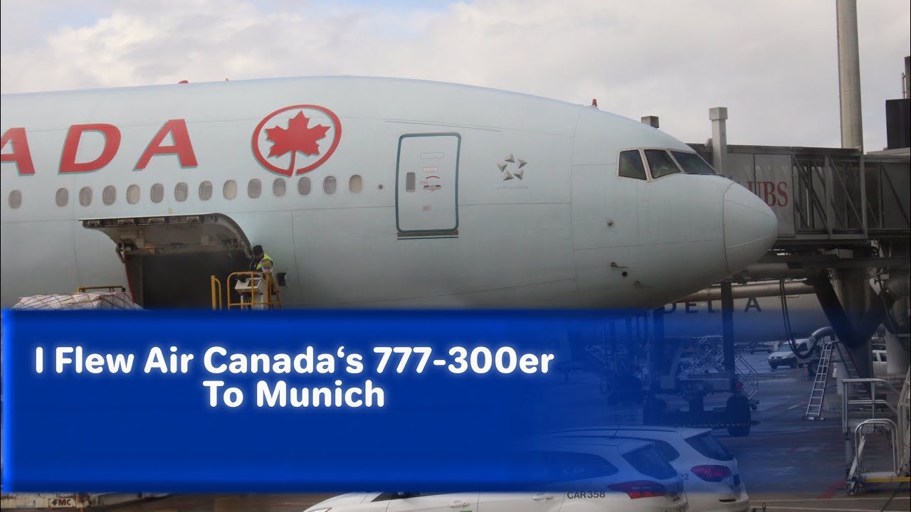 Trip Report: Air canada 777-300ER Eco to Munich.  YYZ-MUC.       #aircanada #tripreport #777 