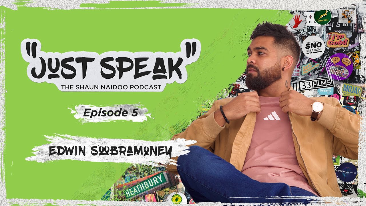Just Speak | EP5 | Edwin Soobramoney | VFX Artist | Designer | Animator | Graphics