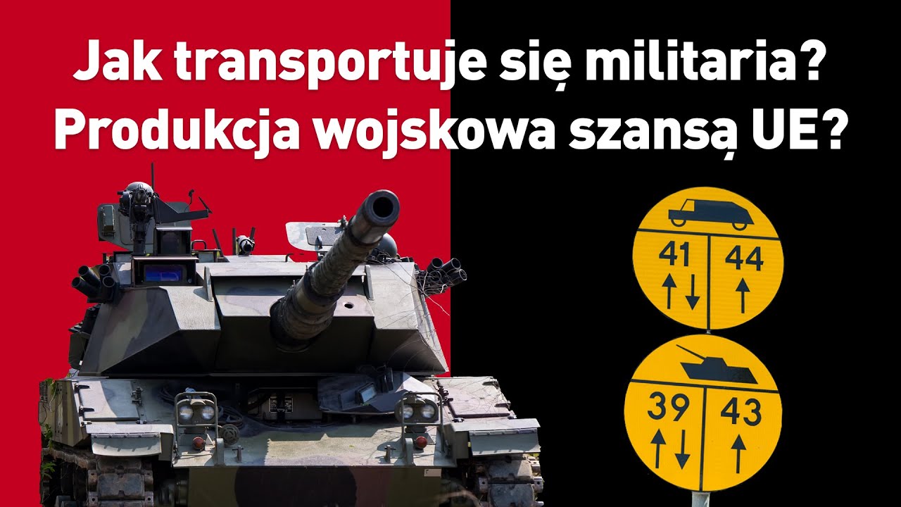 Jak transportować militaria? Produkcja wojskowa szansą dla Europy? | Podcast Visline