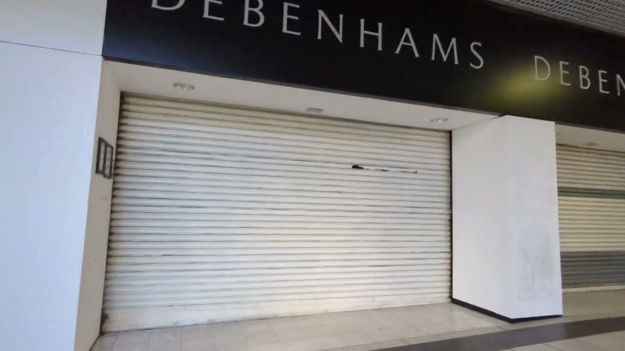Tour of all the lifts at the abandoned Old Square Shopping Centre in Walsall