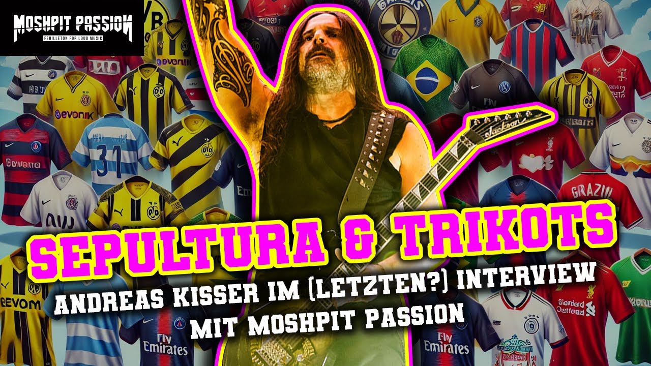Sepultura: Letztes Interview mit Andreas Kisser bei Moshpit Passion? | Thrash Metal | Cavalera