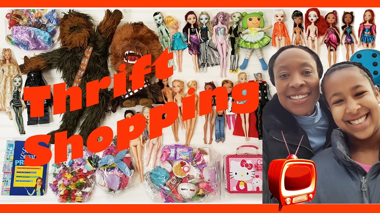 THRIFT SHOPPING - Star Wars, Monster High, Ever After High dolls