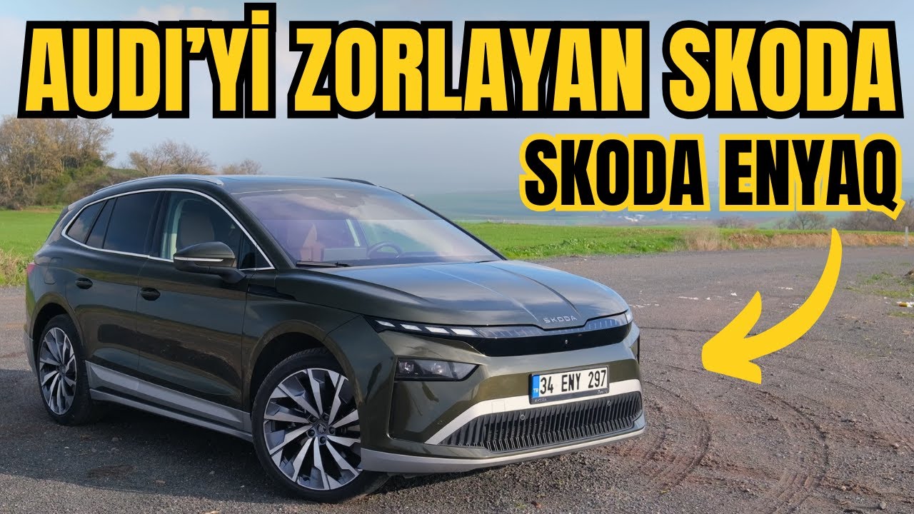 Bu Skoda’yı Neden “Audi” Yerine Tercih Ederim? | Skoda Enyaq Test Sürüşü