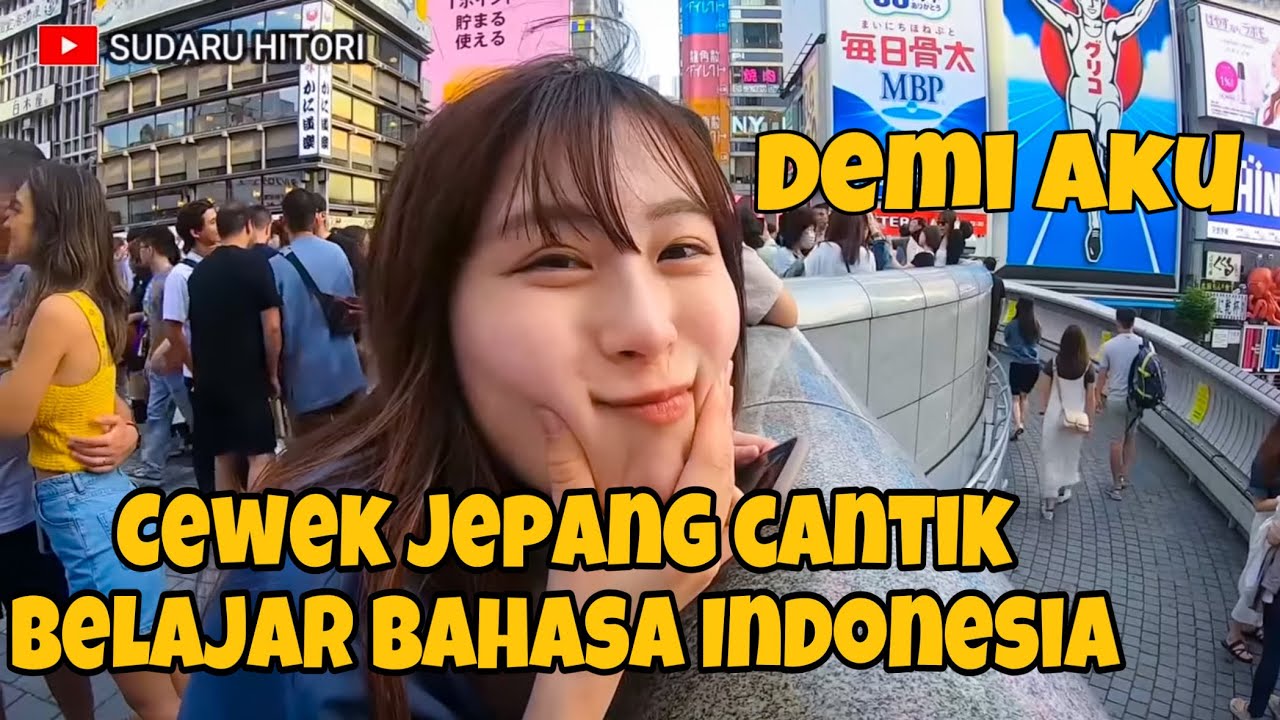 CEWEK JEPANG CANTIK INI BISA BERBAHASA INDONESIA
